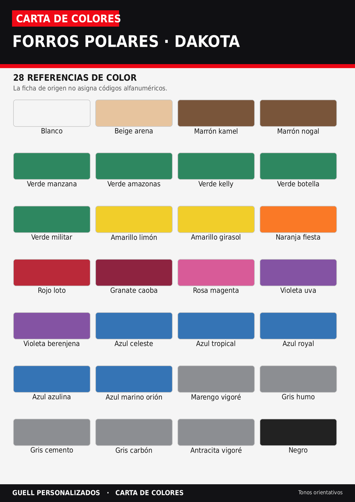 Pack de 10 forros polares personalizados